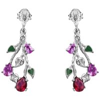 Orecchini Julie Julsen Donna Albero Della Vita in Argento Zirconia JJER9404.4